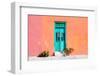 ¡Viva Mexico! Collection - Colorful Street Wall VIII-Philippe Hugonnard-Framed Photographic Print