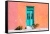 ¡Viva Mexico! Collection - Colorful Street Wall VIII-Philippe Hugonnard-Framed Stretched Canvas