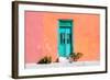 ¡Viva Mexico! Collection - Colorful Street Wall VIII-Philippe Hugonnard-Framed Photographic Print