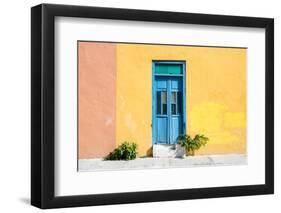 ¡Viva Mexico! Collection - Colorful Street Wall-Philippe Hugonnard-Framed Photographic Print