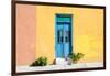 ¡Viva Mexico! Collection - Colorful Street Wall-Philippe Hugonnard-Framed Photographic Print