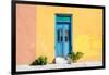 ¡Viva Mexico! Collection - Colorful Street Wall-Philippe Hugonnard-Framed Photographic Print