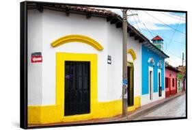 ¡Viva Mexico! Collection - Colorful Street-Philippe Hugonnard-Framed Stretched Canvas