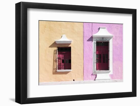 ¡Viva Mexico! Collection - Colors Houses in Campeche IV-Philippe Hugonnard-Framed Photographic Print