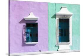 ¡Viva Mexico! Collection - Colors Houses in Campeche VI-Philippe Hugonnard-Stretched Canvas