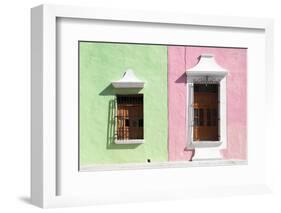 ¡Viva Mexico! Collection - Colors Houses in Campeche-Philippe Hugonnard-Framed Photographic Print