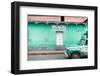 ¡Viva Mexico! Collection - Coral Green Truck-Philippe Hugonnard-Framed Photographic Print