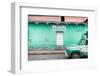 ¡Viva Mexico! Collection - Coral Green Truck-Philippe Hugonnard-Framed Photographic Print