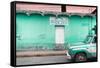 ¡Viva Mexico! Collection - Coral Green Truck-Philippe Hugonnard-Framed Stretched Canvas