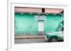 ¡Viva Mexico! Collection - Coral Green Truck-Philippe Hugonnard-Framed Photographic Print