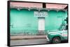 ¡Viva Mexico! Collection - Coral Green Truck-Philippe Hugonnard-Framed Stretched Canvas