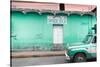 ¡Viva Mexico! Collection - Coral Green Truck-Philippe Hugonnard-Stretched Canvas