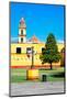 ¡Viva Mexico! Collection - Courtyard of a Church - Puebla-Philippe Hugonnard-Mounted Photographic Print