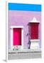 ¡Viva Mexico! Collection - Deep Pink and Thistle Facade - Campeche-Philippe Hugonnard-Framed Photographic Print