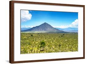 ¡Viva Mexico! Collection - Desert Landscape in Puebla-Philippe Hugonnard-Framed Photographic Print