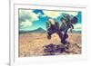 ¡Viva Mexico! Collection - Desert Landscape - Puebla III-Philippe Hugonnard-Framed Photographic Print