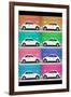 ¡Viva Mexico! Collection - Eight VW Beetle Cars-Philippe Hugonnard-Framed Photographic Print