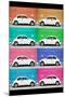 ¡Viva Mexico! Collection - Eight VW Beetle Cars-Philippe Hugonnard-Mounted Photographic Print