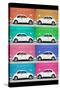 ¡Viva Mexico! Collection - Eight VW Beetle Cars-Philippe Hugonnard-Stretched Canvas