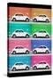 ¡Viva Mexico! Collection - Eight VW Beetle Cars-Philippe Hugonnard-Stretched Canvas