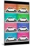 ¡Viva Mexico! Collection - Eight VW Beetle Cars-Philippe Hugonnard-Mounted Photographic Print