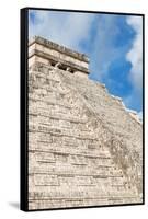 ¡Viva Mexico! Collection - El Castillo Pyramid - Chichen Itza II-Philippe Hugonnard-Framed Stretched Canvas