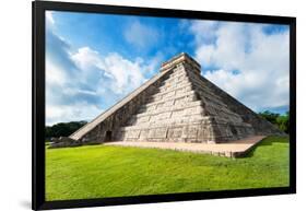 ¡Viva Mexico! Collection - El Castillo Pyramid - Chichen Itza III-Philippe Hugonnard-Framed Photographic Print