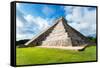 ¡Viva Mexico! Collection - El Castillo Pyramid - Chichen Itza III-Philippe Hugonnard-Framed Stretched Canvas