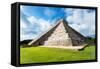 ¡Viva Mexico! Collection - El Castillo Pyramid - Chichen Itza III-Philippe Hugonnard-Framed Stretched Canvas