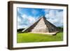 ¡Viva Mexico! Collection - El Castillo Pyramid - Chichen Itza III-Philippe Hugonnard-Framed Photographic Print