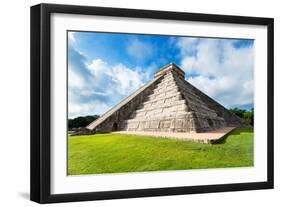 ¡Viva Mexico! Collection - El Castillo Pyramid - Chichen Itza III-Philippe Hugonnard-Framed Photographic Print