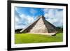 ¡Viva Mexico! Collection - El Castillo Pyramid - Chichen Itza III-Philippe Hugonnard-Framed Photographic Print