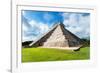 ¡Viva Mexico! Collection - El Castillo Pyramid - Chichen Itza III-Philippe Hugonnard-Framed Photographic Print