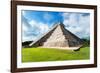 ¡Viva Mexico! Collection - El Castillo Pyramid - Chichen Itza III-Philippe Hugonnard-Framed Photographic Print