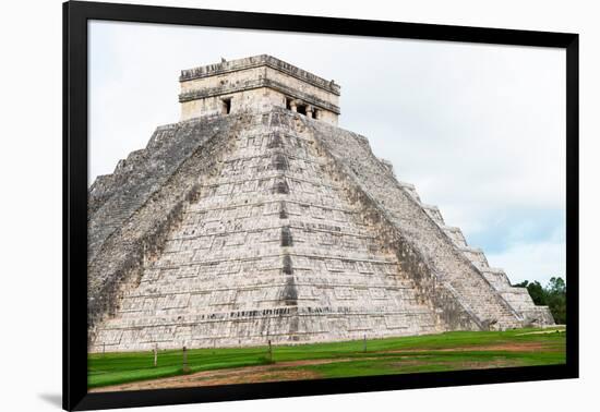 ¡Viva Mexico! Collection - El Castillo Pyramid - Chichen Itza IV-Philippe Hugonnard-Framed Photographic Print