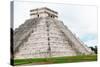 ¡Viva Mexico! Collection - El Castillo Pyramid - Chichen Itza IV-Philippe Hugonnard-Stretched Canvas