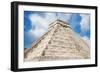 ¡Viva Mexico! Collection - El Castillo Pyramid - Chichen Itza-Philippe Hugonnard-Framed Photographic Print