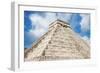 ¡Viva Mexico! Collection - El Castillo Pyramid - Chichen Itza-Philippe Hugonnard-Framed Photographic Print