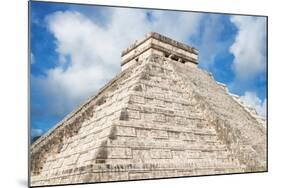 ¡Viva Mexico! Collection - El Castillo Pyramid - Chichen Itza-Philippe Hugonnard-Mounted Photographic Print