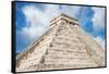 ¡Viva Mexico! Collection - El Castillo Pyramid - Chichen Itza-Philippe Hugonnard-Framed Stretched Canvas