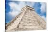 ¡Viva Mexico! Collection - El Castillo Pyramid - Chichen Itza-Philippe Hugonnard-Stretched Canvas