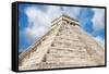 ¡Viva Mexico! Collection - El Castillo Pyramid - Chichen Itza-Philippe Hugonnard-Framed Stretched Canvas