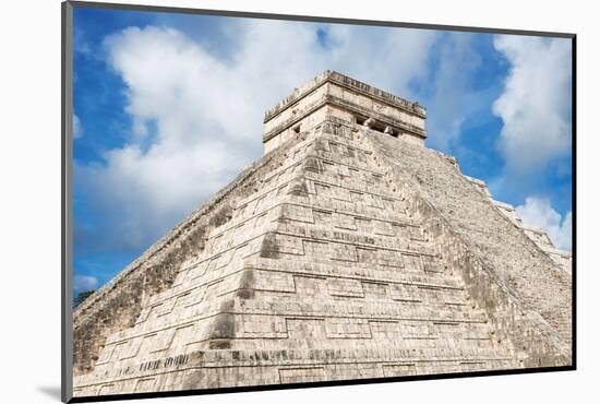 ¡Viva Mexico! Collection - El Castillo Pyramid - Chichen Itza-Philippe Hugonnard-Mounted Photographic Print