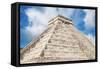 ¡Viva Mexico! Collection - El Castillo Pyramid - Chichen Itza-Philippe Hugonnard-Framed Stretched Canvas