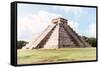 ¡Viva Mexico! Collection - El Castillo Pyramid in Chichen Itza I-Philippe Hugonnard-Framed Stretched Canvas