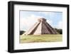 ¡Viva Mexico! Collection - El Castillo Pyramid in Chichen Itza I-Philippe Hugonnard-Framed Photographic Print