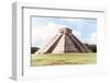 ¡Viva Mexico! Collection - El Castillo Pyramid in Chichen Itza I-Philippe Hugonnard-Framed Photographic Print