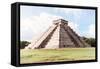 ¡Viva Mexico! Collection - El Castillo Pyramid in Chichen Itza I-Philippe Hugonnard-Framed Stretched Canvas