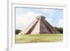 ¡Viva Mexico! Collection - El Castillo Pyramid in Chichen Itza I-Philippe Hugonnard-Framed Photographic Print