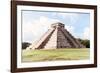 ¡Viva Mexico! Collection - El Castillo Pyramid in Chichen Itza I-Philippe Hugonnard-Framed Photographic Print